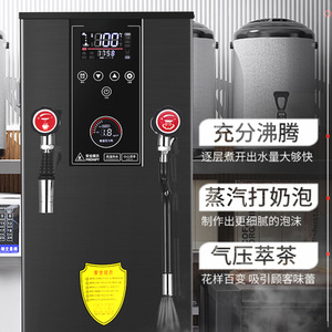 Chauffe-eau à vapeur intelligent LCD commercial avec mousseur à lait 110/220V - Product Image 1