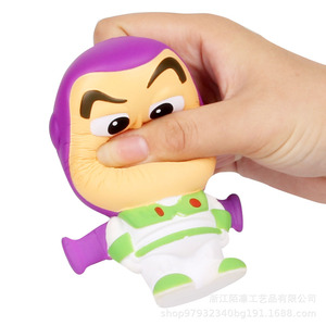 Pu Foam Buzz Lightyear Fidget Toy Slow <b>Rebound</b> Stress Relief Figure Unisex 5 To 7 Years - Product Image 3