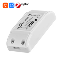 FY01 Tooya Interruptor de Circuito Inteligente Universal Tuya Zigbee Mesh con Diseño Deslizante, 10A, Control por Aplicación, Wi-Fi, Solución Personalizada para Hogar Inteligente