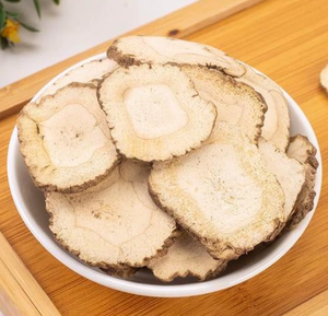 Racine d'angélique de Chine (Bai Zhi) en tranches, herbes médicinales chinoises de haute qualité pour la santé et la régime alimentaire, <span class=keywords><strong>épices</strong></span> en gros - Product Image 1