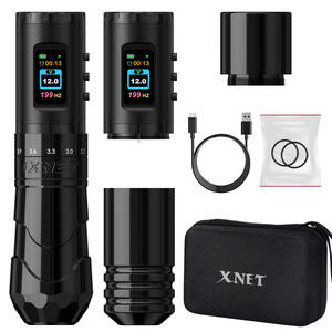 XNET Void 1800mAh <span class=keywords><strong>2</strong></span>,4-4,2mm 7 Profession elle drahtlose Tattoo-Stift maschine mit einstellbarem Hub und doppelter Batterie für Artist Body Art - Product Image 1