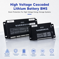 BMS Modular de Litio de Alto Voltaje 144S EC-HV con Pantalla LCD de 4.3 Pulgadas y CAN RS485 para Sistemas de Almacenamiento de Energía y PCBA de Power Bank