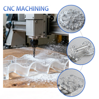 Fabricante de Piezas Acrílicas CNC, Componentes Acrílicos Transparentes Personalizados Mecanizados por CNC, Prototipo a Producción en Masa, OEM, ODM, Venta al Por Mayor