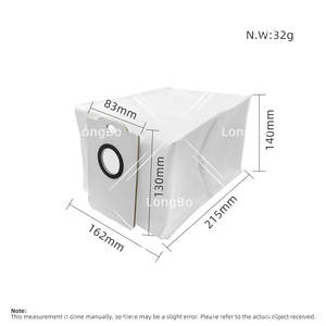 Bolsa de filtro de polvo no tejido apta para Haier H9+ <span class=keywords><strong>Conga</strong></span> 10000 Piezas de <span class=keywords><strong>aspiradora</strong></span> <span class=keywords><strong>robot</strong></span> - Product Image 6