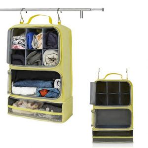 Sac de rangement suspendu pour voyage, organisateur de placard portable, sac de rangement suspendu pour valise - Product Image 1