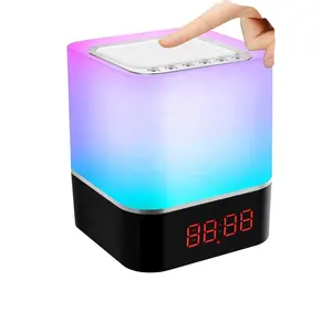 Ready To Ship surround sound bluetooth speaker Smart Lamp Wireless Speaker portable speaker with led Night Light