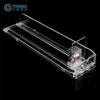 Trond Display supermarché poussoir à ressort en plastique cosmétique étagère poussoir pour distributeur automatique Cigarette tabac poussoir système