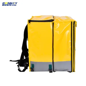 Waterproof Grocery Thermal Pizza Insulated Food Delivery Bag Cooler Bag for Delivery Lunch Food Hot