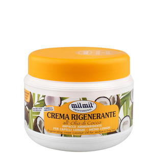 Crème régénérante aux herbes MILMIL avec huile de coco pour nourrir les cheveux 500ML - Product Image 1
