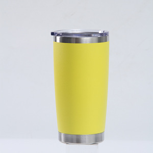 20oz <b>Customized</b> Stainless Steel Double Wall <b>Insulated</b> Tumbler Mug 6-12 Hours Insulation Dishwasher Safe Travel Tumbler For - Product Image 4