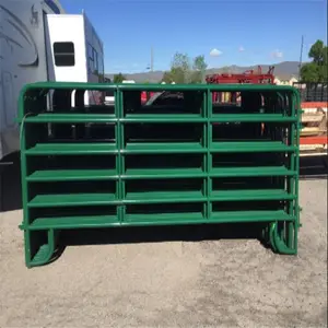 Bulk Sale Customized 5'x10' Horse Round Pen And Livestock Corral Panels Horse Goat Sheep Corral Farm Fence Panels