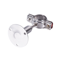 Support de serrage de tuyau en acier inoxydable 304 réglable Technique de coulée à basse pression avec châssis télescopique pour l'utilisation de la cour de tuyau