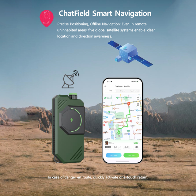 Full Domain Smart Walkie Talkie, Outdoor Two Way Radio Interphone, Portable Outdoor Rescue & Emergency Communication Equipment