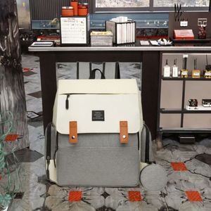 Carrito de Almacenamiento Doméstico de Gran Capacidad 2025, Diseño Conveniente con Ruedas, Mochila Escolar de un Solo Hombro para Niños, Viajes al Aire Libre - Product Image 3