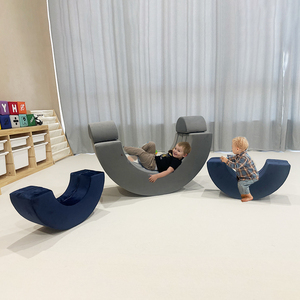 Nouveau style canapé de jeu multifonction pour enfant, <span class=keywords><strong>piscine</strong></span> à balles et fosse, canapé demi-cercle <span class=keywords><strong>pliable</strong></span>, canapé de jeu en mousse antidérapante pour bébé - Product Image 5