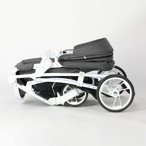 Purorigin 3 en 1 siège d'<span class=keywords><strong>auto</strong></span> personnalisé professionnel Portable luxe haut paysage léger pliable bébé poussette - Product Image 2