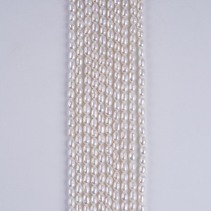 Perlas <span class=keywords><strong>de</strong></span> Agua Dulce Naturales <span class=keywords><strong>de</strong></span> Grado A <span class=keywords><strong>de</strong></span> 4-5 mm, Precio <span class=keywords><strong>de</strong></span> Fábrica, Hebras <span class=keywords><strong>de</strong></span> Perlas <span class=keywords><strong>de</strong></span> Arroz para la Fabricación <span class=keywords><strong>de</strong></span> Joyas - Product Image 2