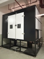 Máquina de prueba BS EN 13823 SBI, utilizada para materiales de construcción, aparatos de prueba de artículos de combustión única, equipos de prueba de laboratorio