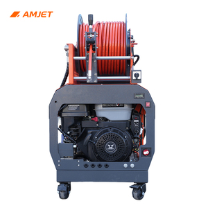 AMJET TES3020 – Machine de nettoyage de canalisations à <span class=keywords><strong>prix</strong></span> d'usine, déboucheur de canalisations 300 bars, nettoyeur haute pression à essence 20 lpm - Product Image 5