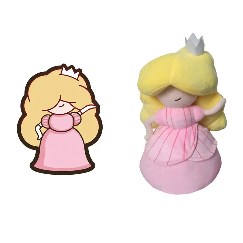 Sweet Princess Design Low MOQ Plush Baby Doll Maker Princess Doll Plush Plush Baby Doll
