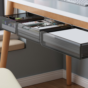 Expédition en 7 jours, personnalisable et compatible OEM : Tiroir de rangement sous le bureau, tailles petite/moyenne/grande, organisateur de désordre de bureau - Product Image 6