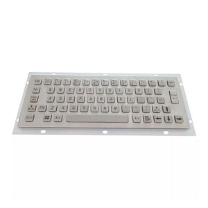 Stainless Steel Industrial Metal Usb Keypad Waterproof IP65 <b>Wired</b> Computer <b>Keyboard</b> for Ce SK2001 Stainless Steel <b>Keyboard</b> SK200 - Product Image 3