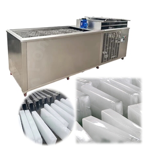 Machine de fabrication de briques de glace à faible consommation d'énergie Machine de fabrication de blocs de glace de 3 tonnes Machine à glace commerciale Sup High Product Eau salée - Product Image 1
