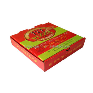 Atacado <span class=keywords><strong>8</strong></span> 10 12 16 Polegada Caixa De Pizza Personalizada Levar Caixas De Papel Ondulado Caixa De Pizza De Papelão Atacado - Product Image 4