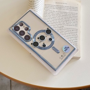 Custodie magnetiche per <span class=keywords><strong>Cover</strong></span> posteriore in morbido TPU di alta qualità per <span class=keywords><strong>Samsung</strong></span> S23 S22 S24 Ultra <span class=keywords><strong>plus</strong></span> <span class=keywords><strong>Cover</strong></span> - Product Image 4