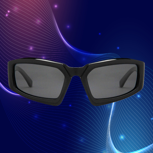 Lunettes de soleil tendance de haute qualité pour femmes, lunettes de soleil de luxe de créateurs, polarisées, UV, Y2k, œil de chat, hommes, logo personnalisé épais, technologie acétate - Product Image 2