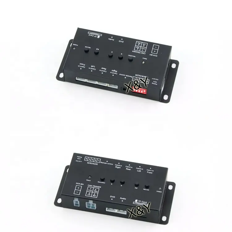 4-kanal split-display+video-switcher+controller+fahrzeug-armaturenbrett-dvr-system XY-6029