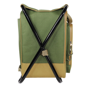 Camping Beach Fishing Events Hiking Soft Sided <b>Cooler</b> Chair Foldable Fishing Chair 3 in 1 <b>Cooler</b> <b>Backpack</b> - Product Image 3