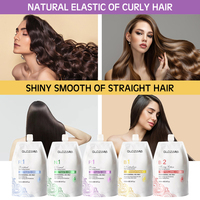 Crème Définissante pour Boucles OEM/ODM, Protection Contre la Chaleur, Lotion Permanente Longue Durée pour Cheveux Bouclés