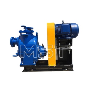 Gang tự mồi Bơm ly tâm ngang điện tự mồi bơm nước thải bơm - Product Image 1