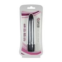 Juguete Sexual Vibrador de Bala Impermeable de 5 Pulgadas y 100% Grande para Mujer, Color Morado y Negro, 7500 R/min, 5.3*0.9 Pulgadas, Un Año de Garantía, CE ROHS