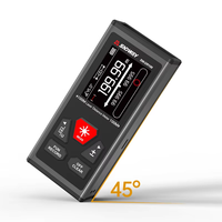 Télémètre laser double SNDWAY SW-DG100 200M, laser vert, outil de mesure industriel, IP54, en alliage, vente en gros