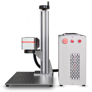 เครื่องยิงเลเซอร์ไฟเบอร์แบบพกพาจากโรงงาน กำลังไฟ 20W 30W 50W สำหรับสลักโลหะ เงิน ทอง สภาพใหม่ พร้อมจำหน่าย - Product Image 1