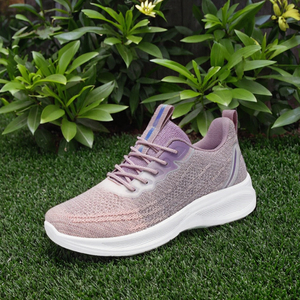 Zapatillas Deportivas Casuales para Mujer, Primavera, Verano, Otoño, Ligeras, con Cordones, Transpirables, Antideslizantes, de PVC - Product Image 3