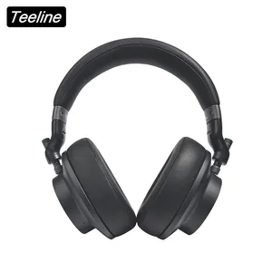 High Quality Wholesale End Bluetooth Wireless Business Noise Cancel Headphones Over-ear Headset with Mic