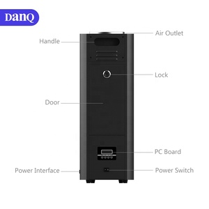 เครื่องพ่นน้ำหอม DANQ แบบตั้งโต๊ะ ใช้ไฟ DC12V 13W สำหรับโรงแรม กระจายกลิ่นหอมโดยตรง - Product Image 4