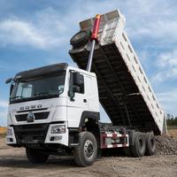 Camion benne Sinotruk HOWO 6x4 371HP 10 roues Euro 2 Diesel Neuf Conduite à gauche Prêt à être expédié pour les projets africains