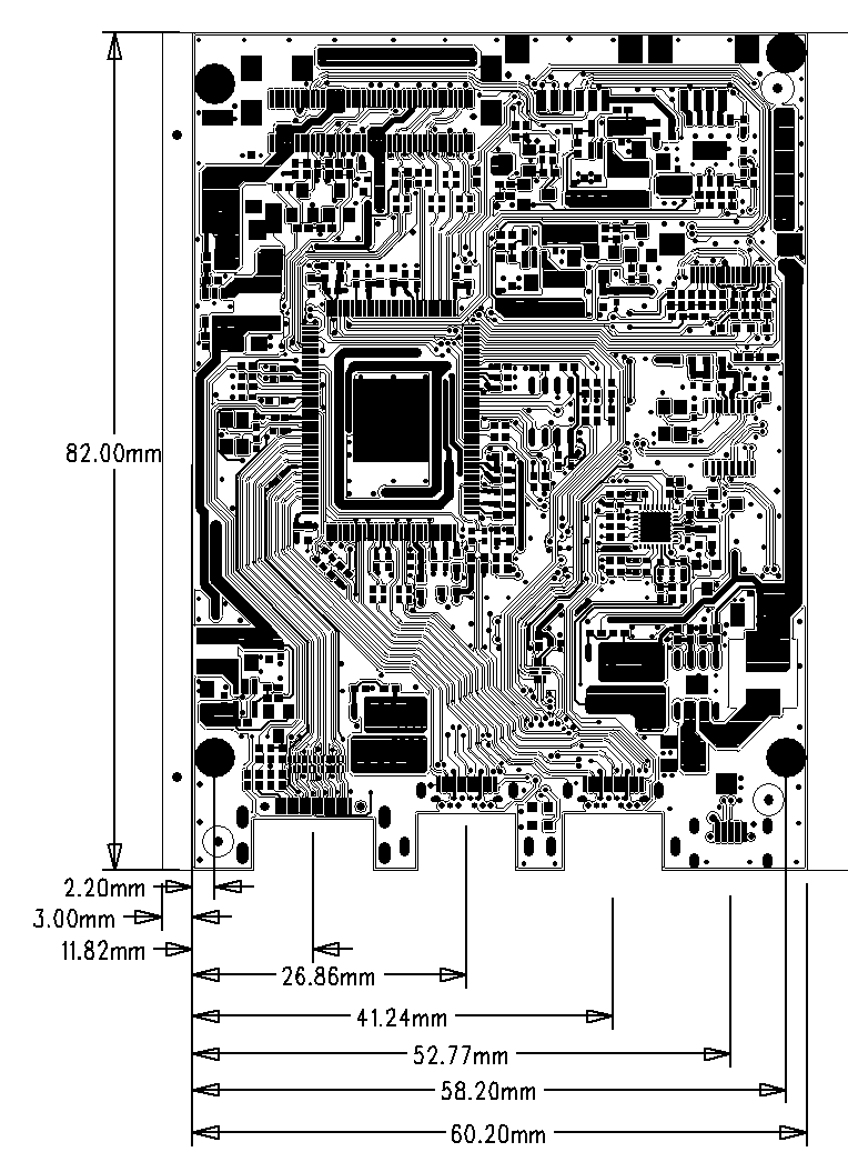 2555 TF_R30.1 Driver Board - Support EDP Interface up to