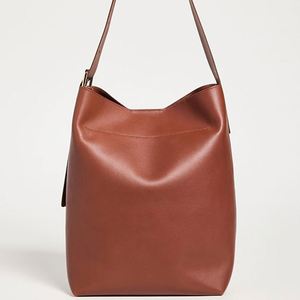 Bolso Tote de Cuero Vintage Personalizado de un Solo Hombro para Mujer, con Correa Ajustable, Impermeable, Tipo Cubo, Cierre Magnético, Otoño - Product Image 1