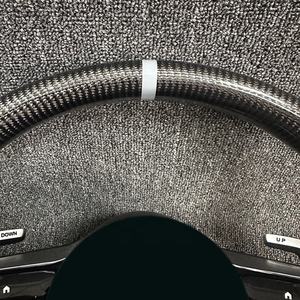 พวงมาลัยคาร์บอนไฟเบอร์สำหรับรถยนต์  ฝาครอบพวงมาลัยคาร์บอนไฟเบอร์  พวงมาลัยเกมส์สำหรับรถยนต์  พวงมาลัยพีซี สำหรับรถยนต์เมอร์เซเดส-เบนซ์ E260 - Product Image 6