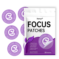 Patchs de concentration mentale Super Patch de premier ordre, avec couche supérieure biodégradable, pour adultes, pour un soutien de la concentration profonde et favorisant la santé de la concentration