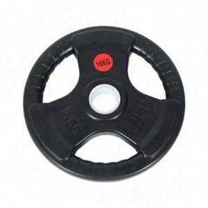 Durable Commercial Barbell <b>Weight</b> Plate <b>Set</b> Latest Gym <b>Lifting</b> Plates Cheap Rubber Steel Material Black Delicate Custom Logo - Product Image 5