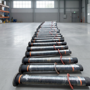 Tuyau d'aspiration chimique EPDM renforcé de fil spiralé, tuyau en caoutchouc NBR avec service de découpe disponible - Product Image 5
