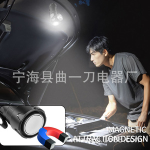 Linterna LED Z19 Recargable por USB, con Banda para la Cabeza, Magnética, de Alta Intensidad, para Exteriores - Product Image 3