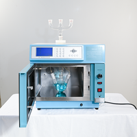 Mini-four de laboratoire à micro-ondes pour pyrolyse, extraction chimique, électrolyseur chauffant, cuve sous pression en acier inoxydable 304, 28L