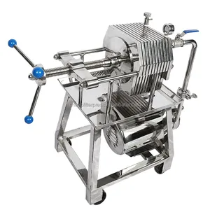 China hot sale 0.5 to 14m3/h stainless steel wine press filter with low price